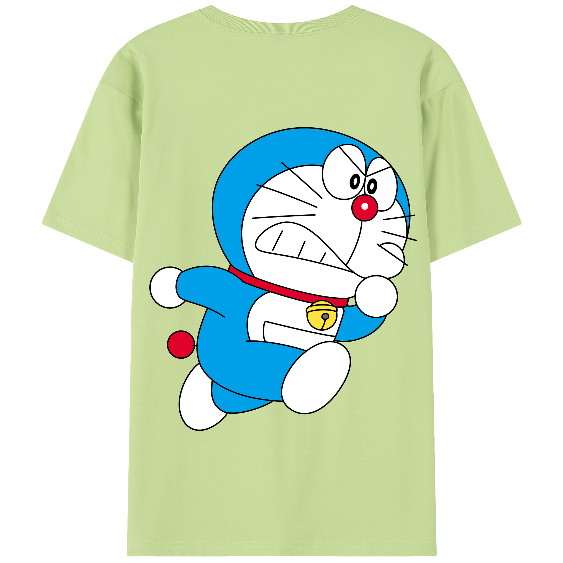 （画像用） ドラえもん Doraemon 綿100％半袖Tシャツ（背面プリント）